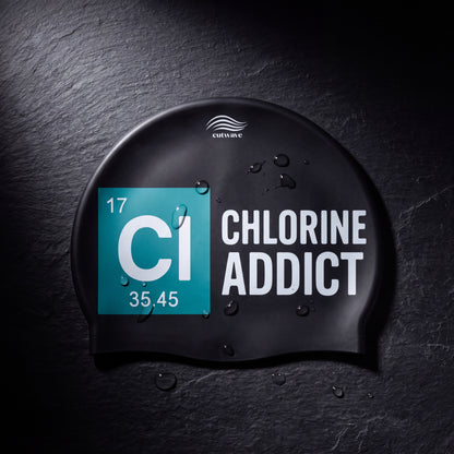 Chlorine Addict Swim Cap — Periodic Table