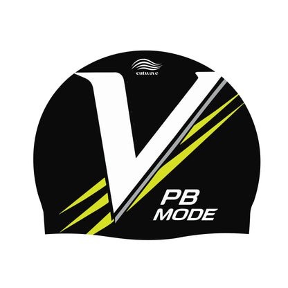 PB Mode silicone swim cap design in the CutWave Duo Pack